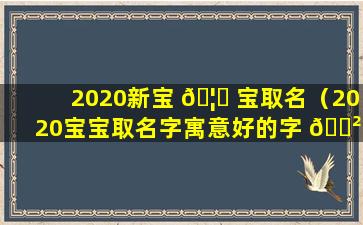 2020新宝 🦊 宝取名（2020宝宝取名字寓意好的字 🌲 有那些好听）